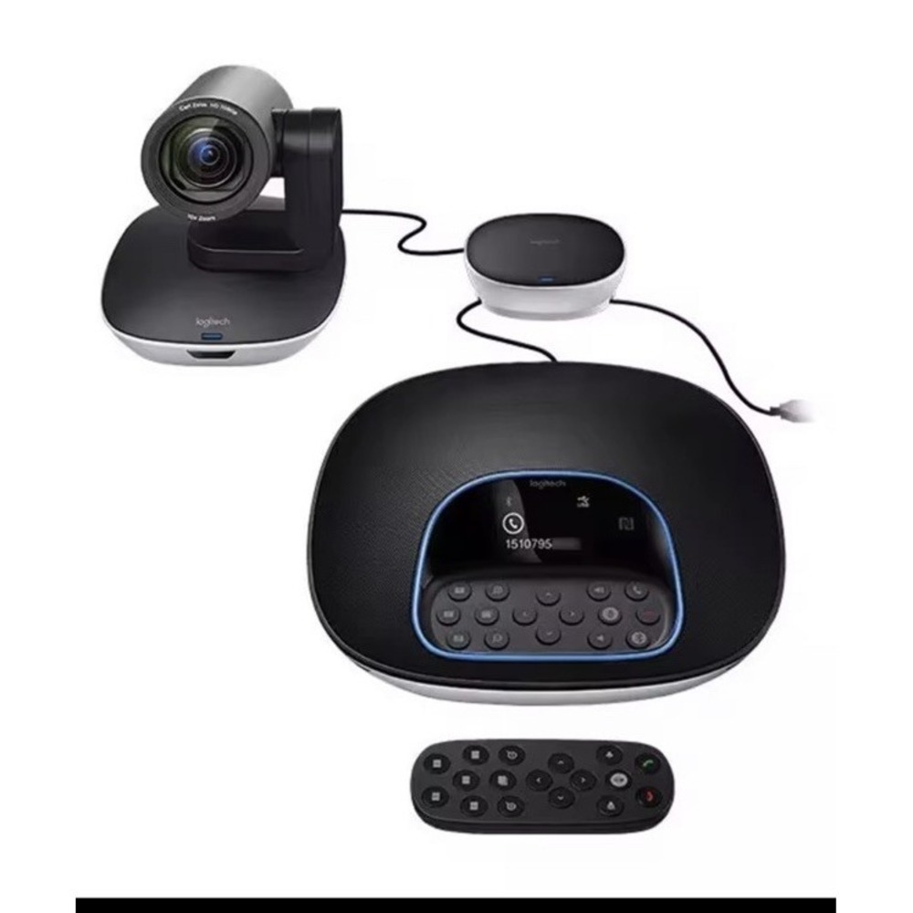 Logitech Group HD Video and Audio Conferencing System for Big Meeting Room